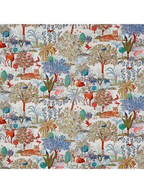 Pierre Frey Fabric 3 1/8 Yard Le Jardin du Palais F3469001 Cotton Luxury Design